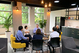 Board Meeting Coffee Lounge